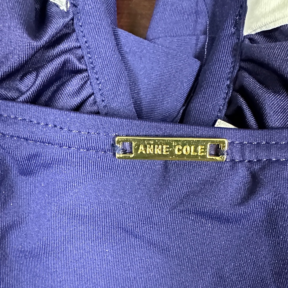 Macy's Signature Navy Blue Bikini - Picture 5 of 6